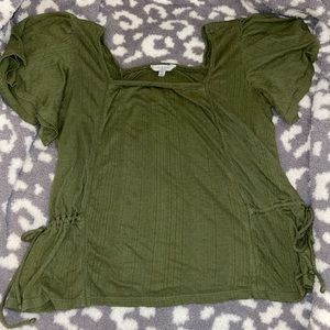 Lucky brand short sleeve blouse